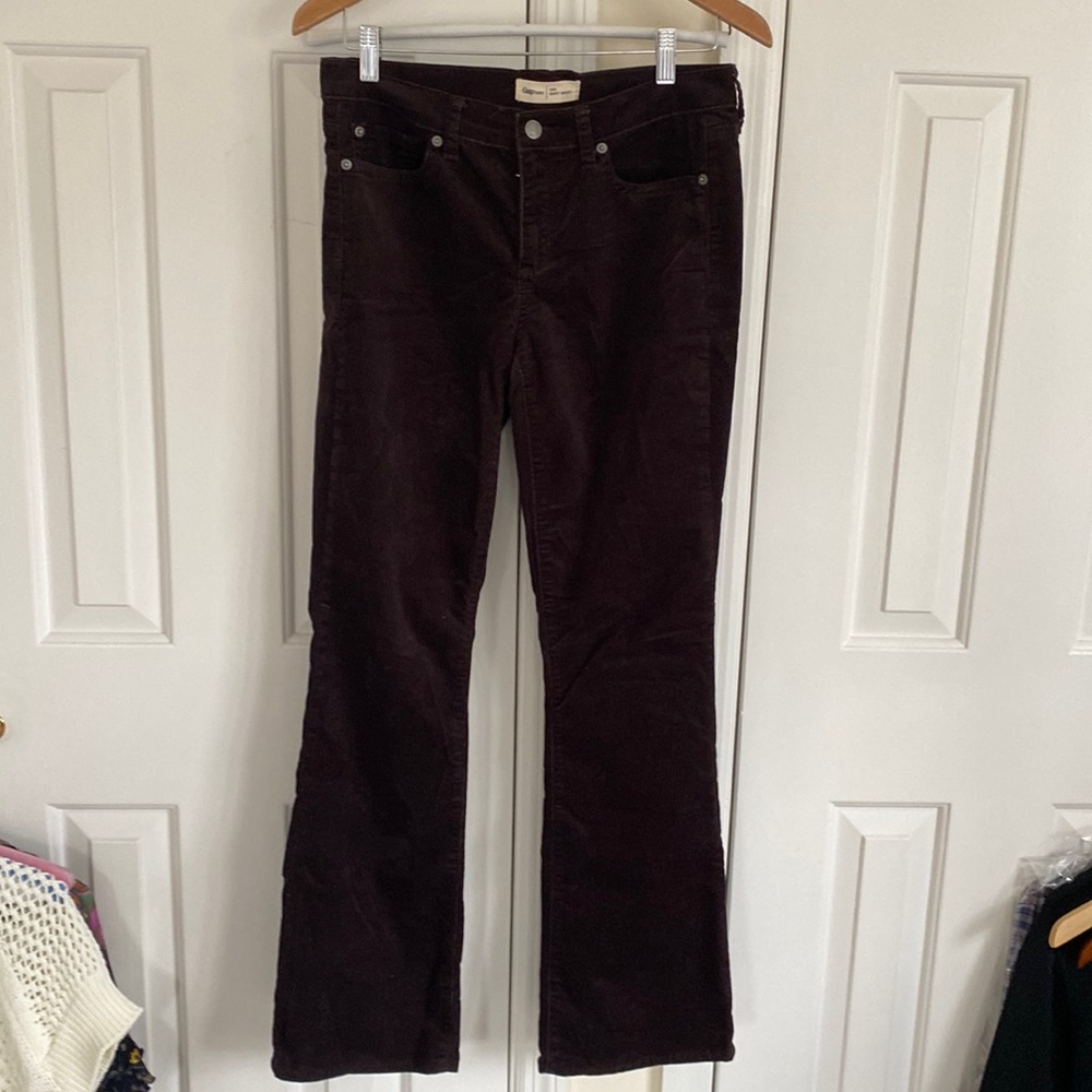 Gap - maroon boot cut jeans - unknown size but fits like a 26